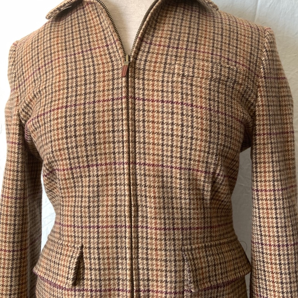 Lauren Ralph Lauren Zip Front Blazer Jacket - Picture 3 of 7